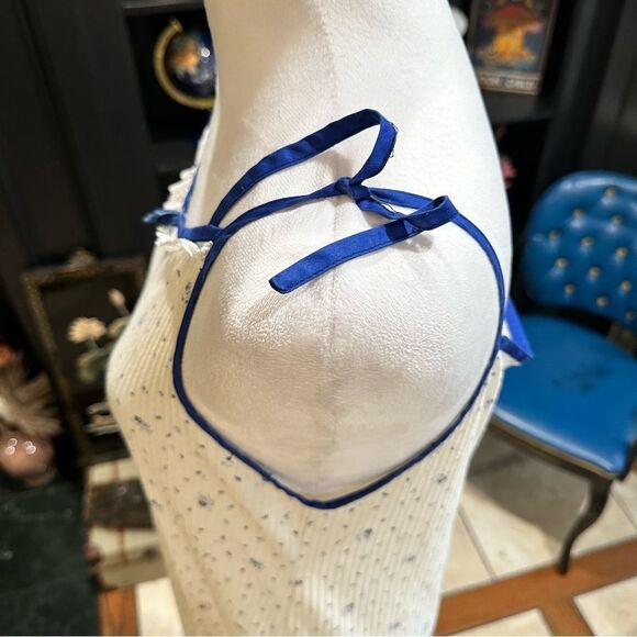 Yikel Vingtage Floral Dress/Nightgown Size Medium - Picture 6 of 10